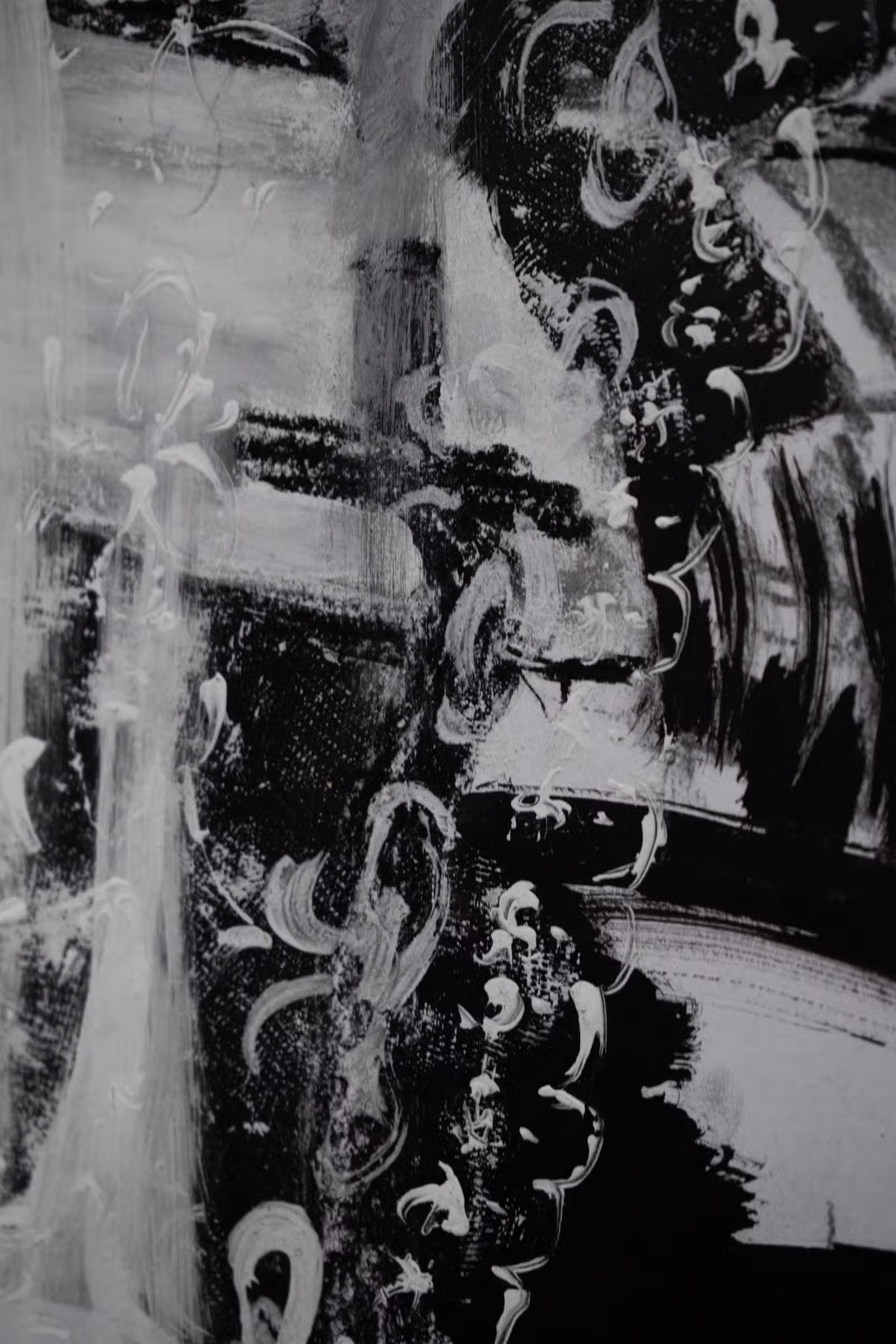 Detail — kant schildering