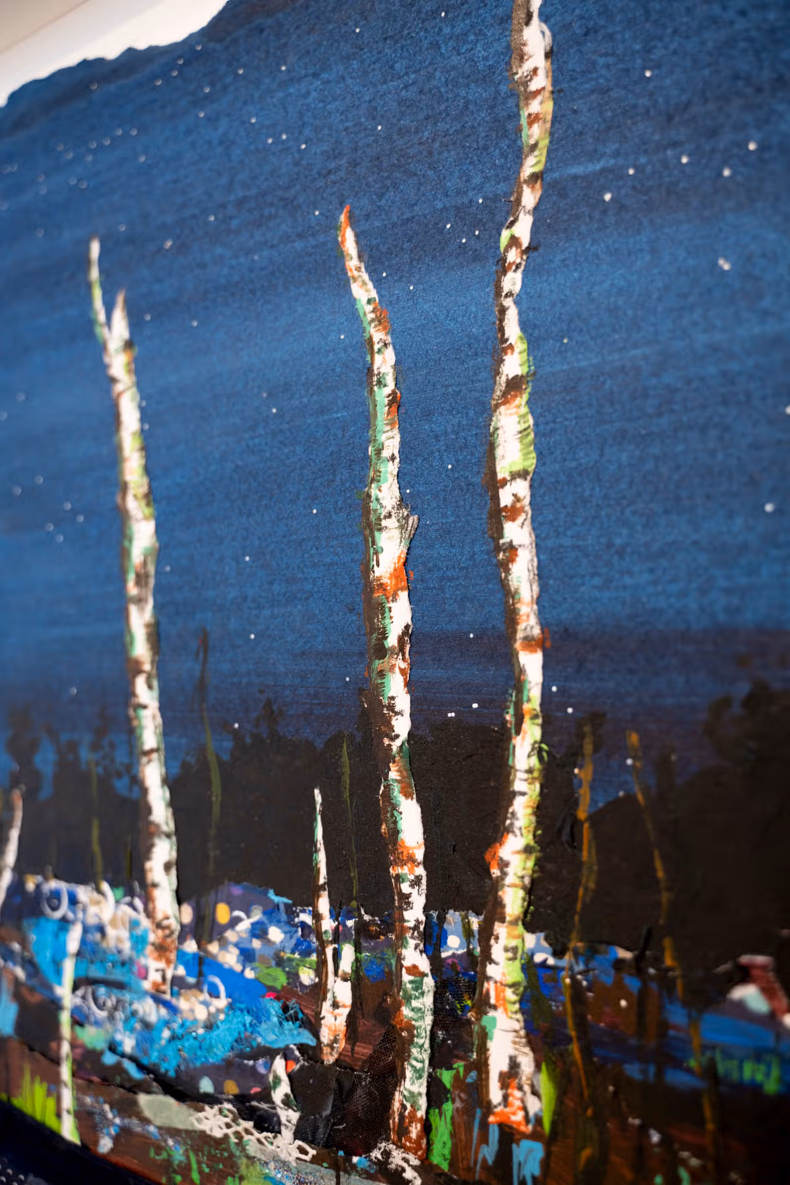 Detail — zijkant 3 bomen
