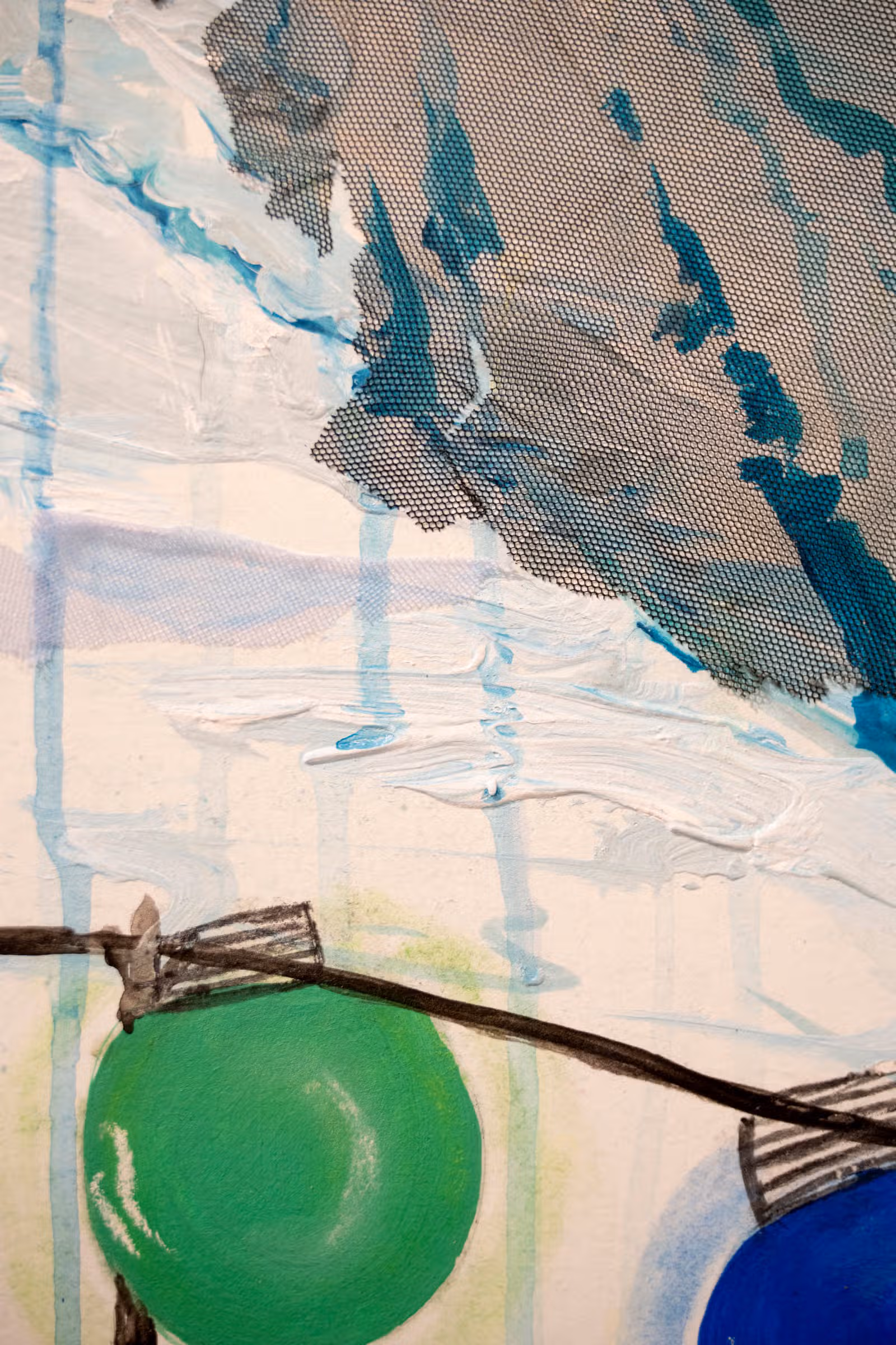 Detail — groen lampje