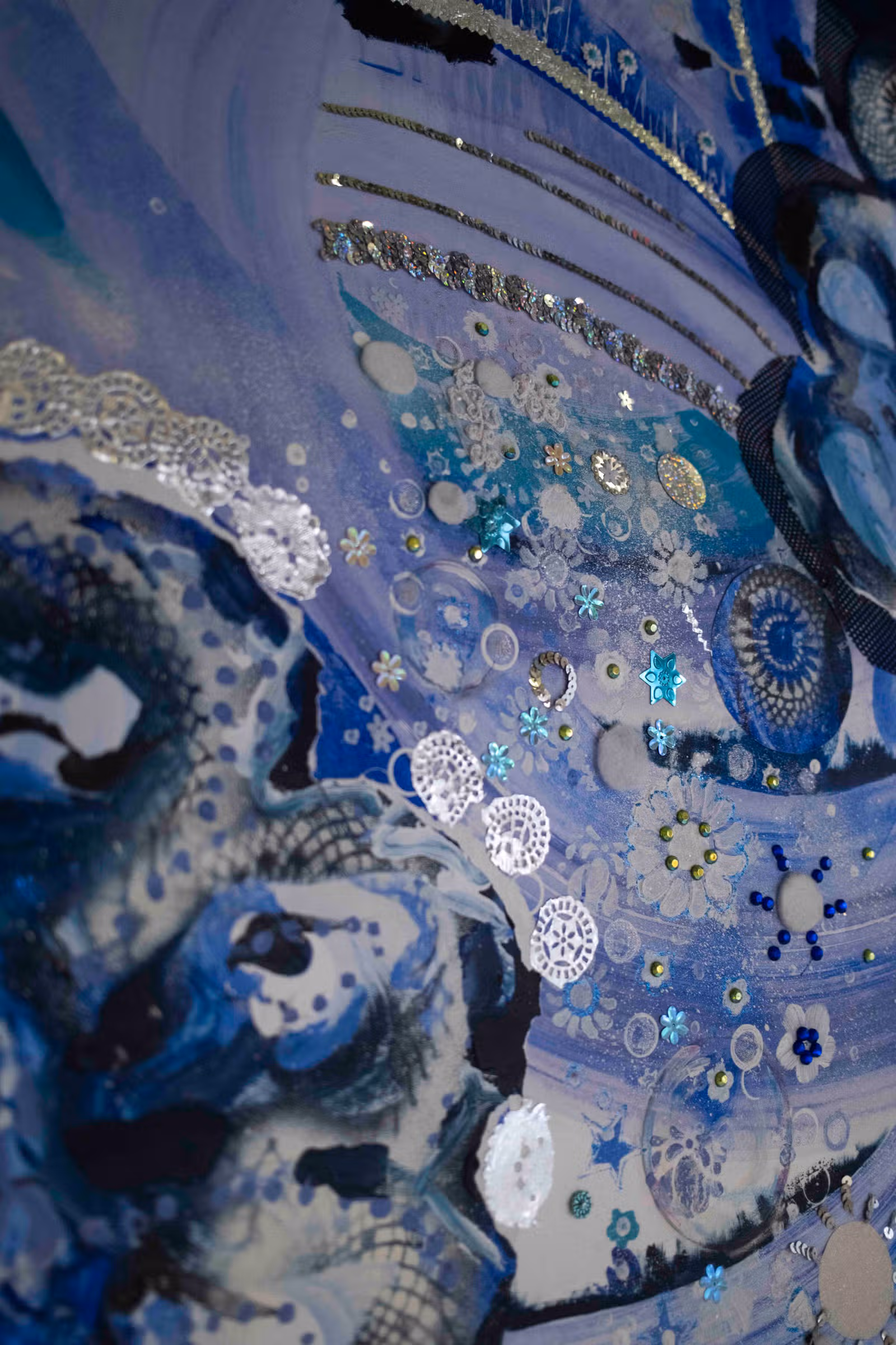 Detail — zilver