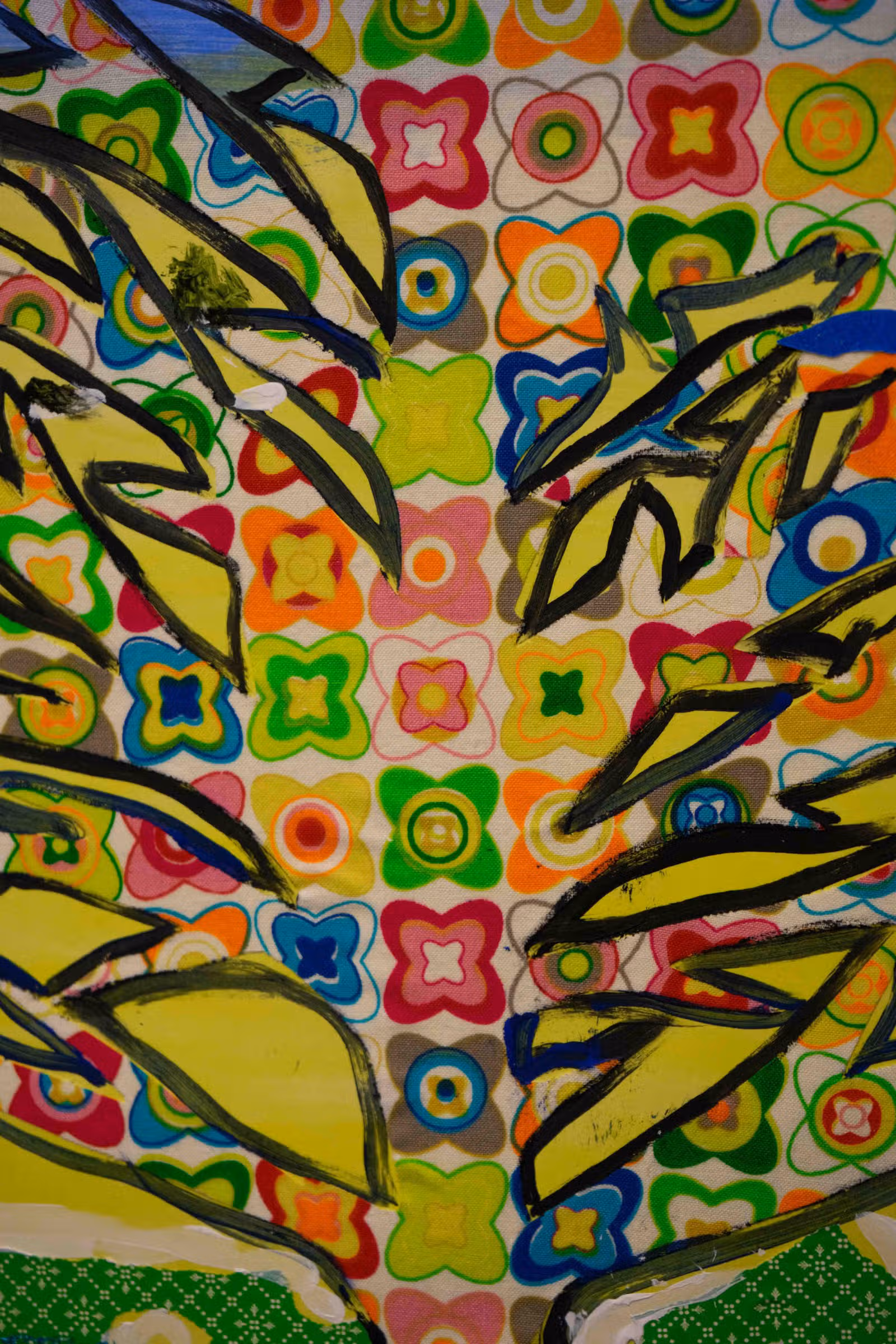 Detail — patroon stof