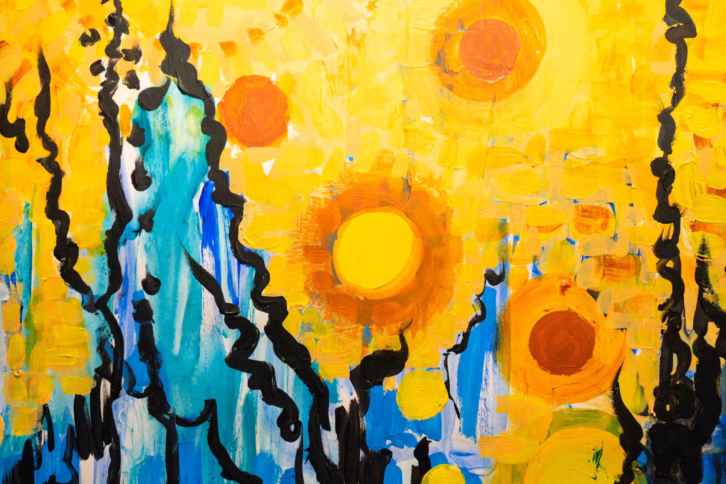Detail — recht cirkels
