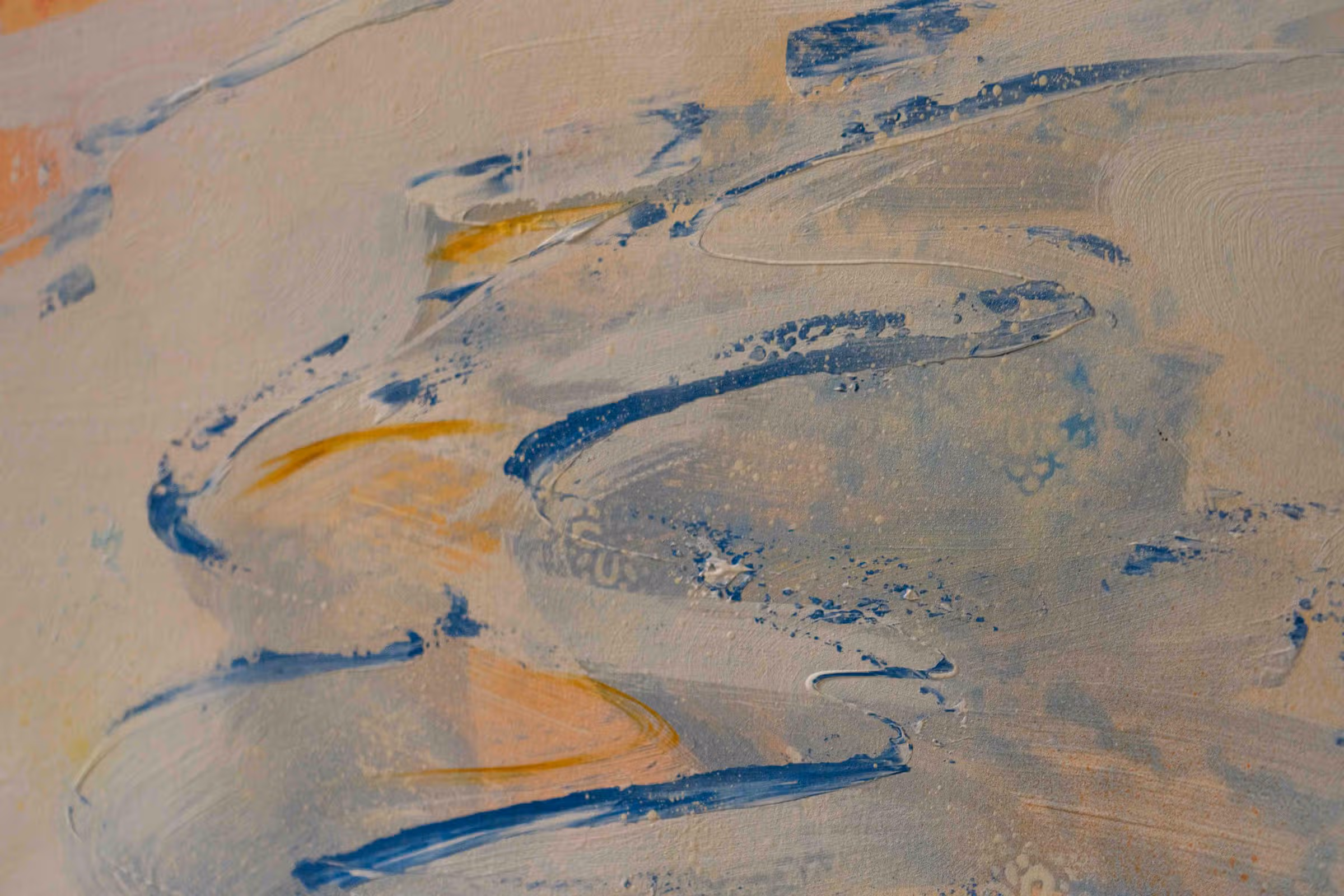 Blauwe golven