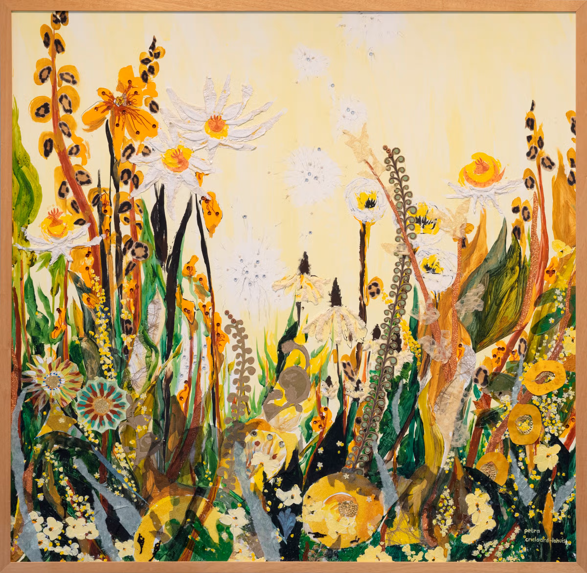 Groengele bloemen