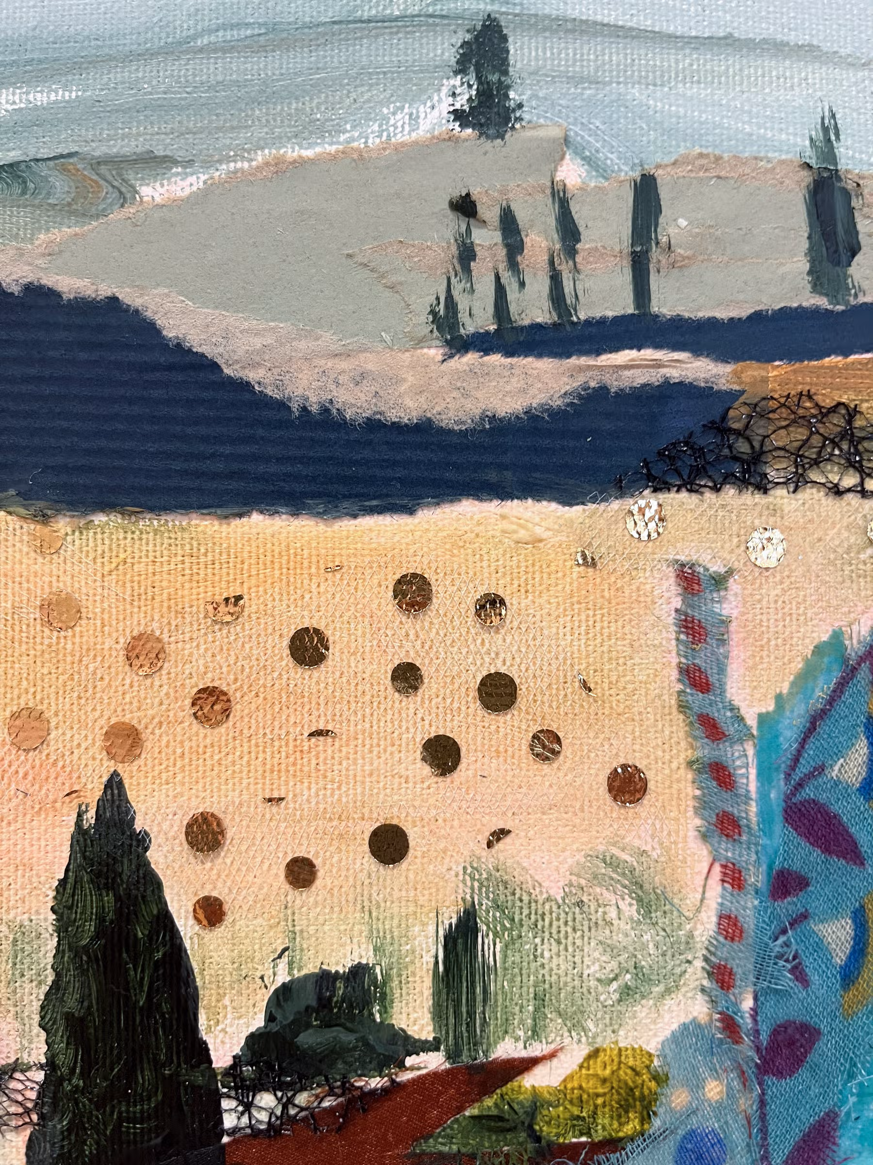 Detail — stippen