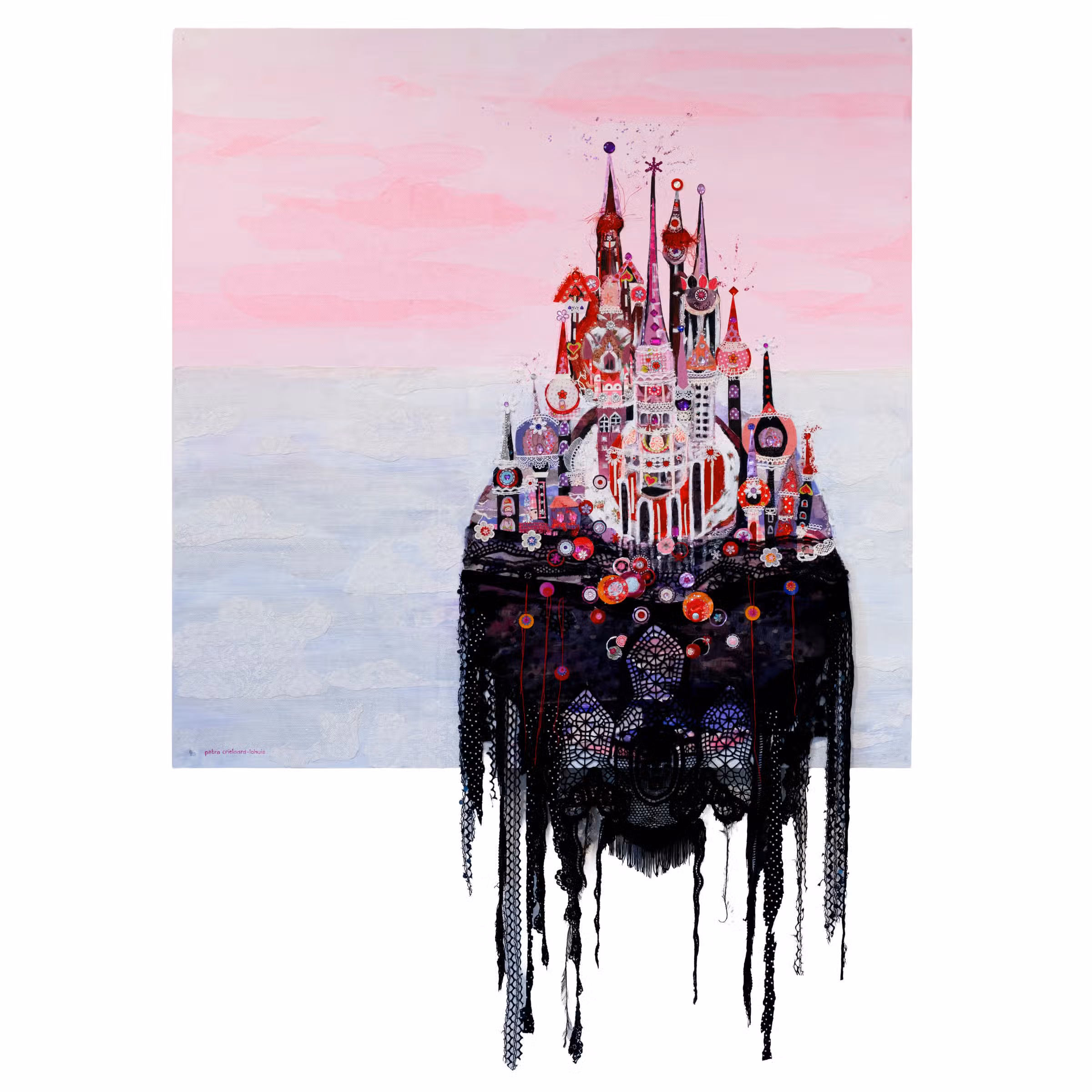 Rode/roze Kasteel