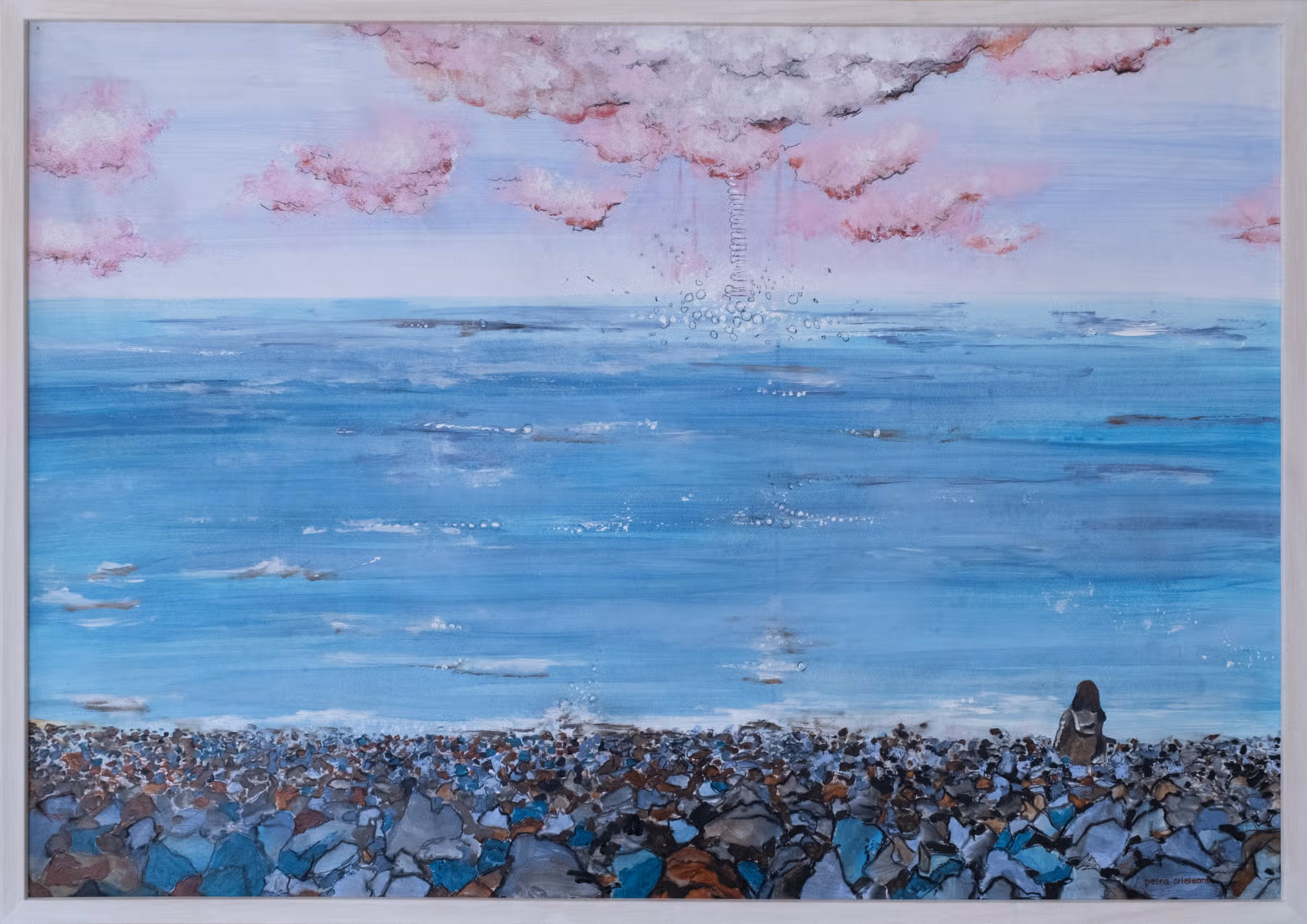 Stenen aan zee